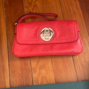 Red Kate Spade Wristlet